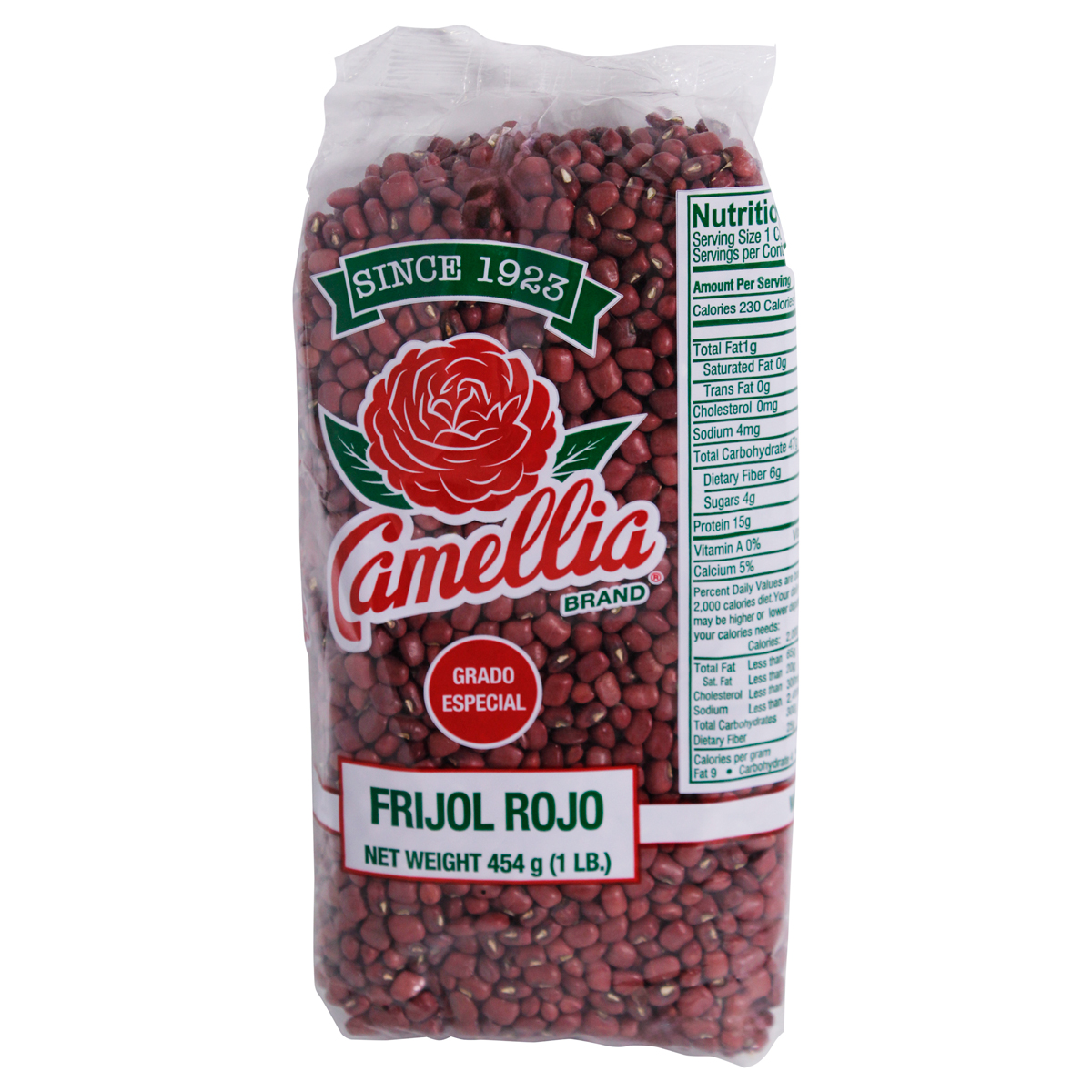Frijol rojo Camellia, 1 libra