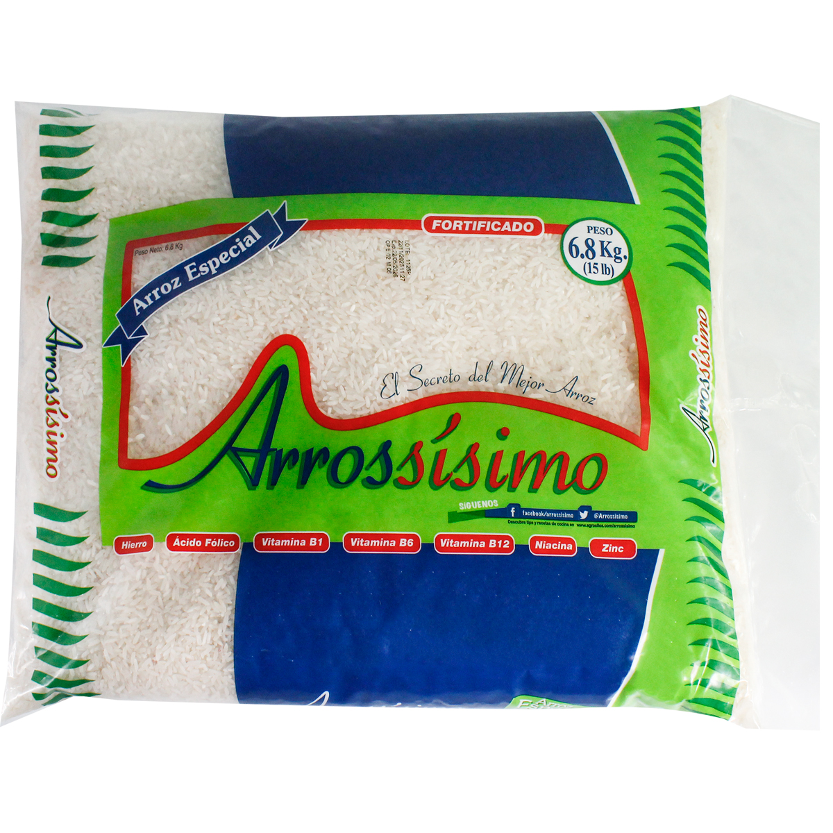 Arroz Arrossisimo especial, 6.8 kg