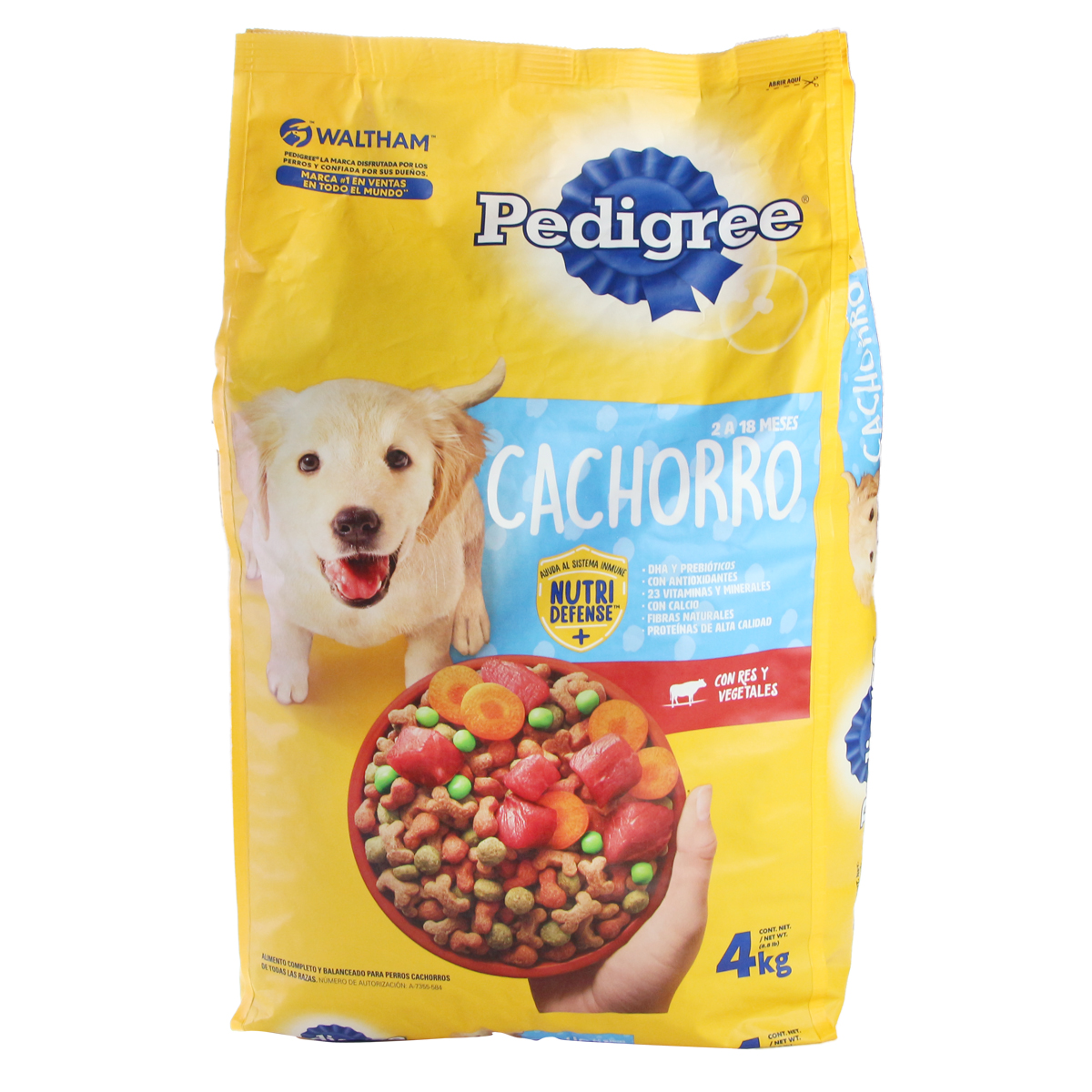 Alimento para cachorros Pedigree, 4 kg